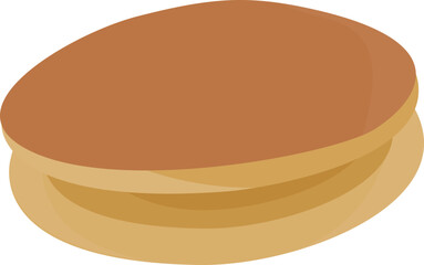 Dorayaki Pancake Illustration