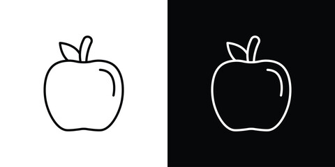 Apple icon design elements pack. Vector symbols for UI Designs