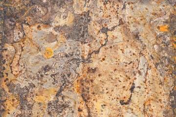 Rusty metal surface texture. Industrial corrosion background. Detailed grunge pattern closeup. Old iron material surface. Weathered metal sheet detail. Vintage industrial texture backdrop.