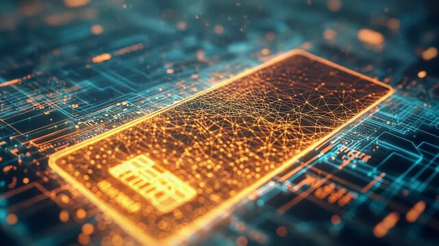 Smartphone circuit board showing futuristic technology and innovation - Powered by Adobe