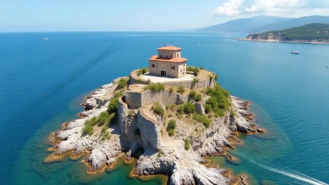 The Castle of Porto Palermo, Albania