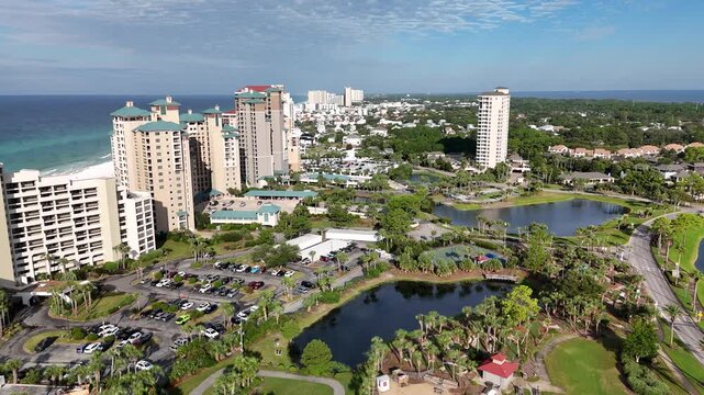 Aerial Drone Footage of Sandestin, Miramar Beach, Florida