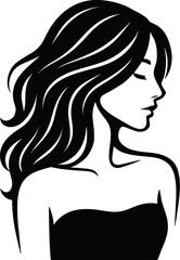 Beautiful Female SVG Cut Files for Cricut & Silhouette