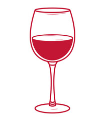 Wine drink icon png Icon with Red Drink Isolated