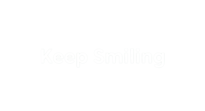 Uplifting quote reminder to Keep Smiling and stay positive, a simple message of hope and happiness to brighten anyone's day with encouragement