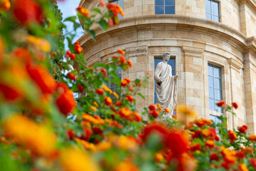 Estatua de Cesar Augusto museo de arqueología de Tarrragona