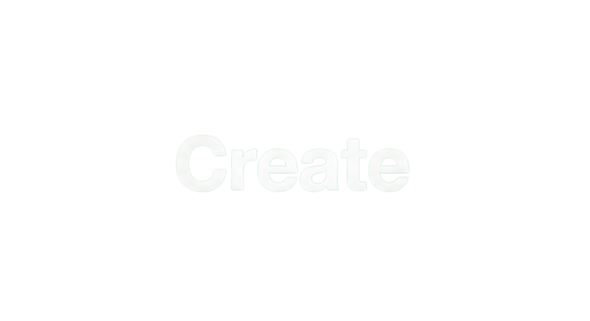 Inspiring "Create" Text for Your Next Big Project, Perfect for Motivational Posters, Design Projects, or Creative Content, Let Your Imagination Soar
