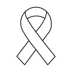 Charity Ribbon icon. Vector icon design