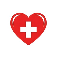 Obraz premium Health icon vector 