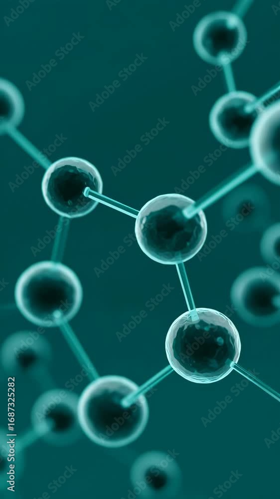 Aufkleber abstract visual of digital connections highlighting nodes and links in a networked environment