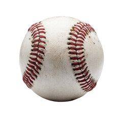 Close-up of a used baseball (1)