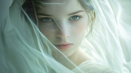 Woman portrait soft light