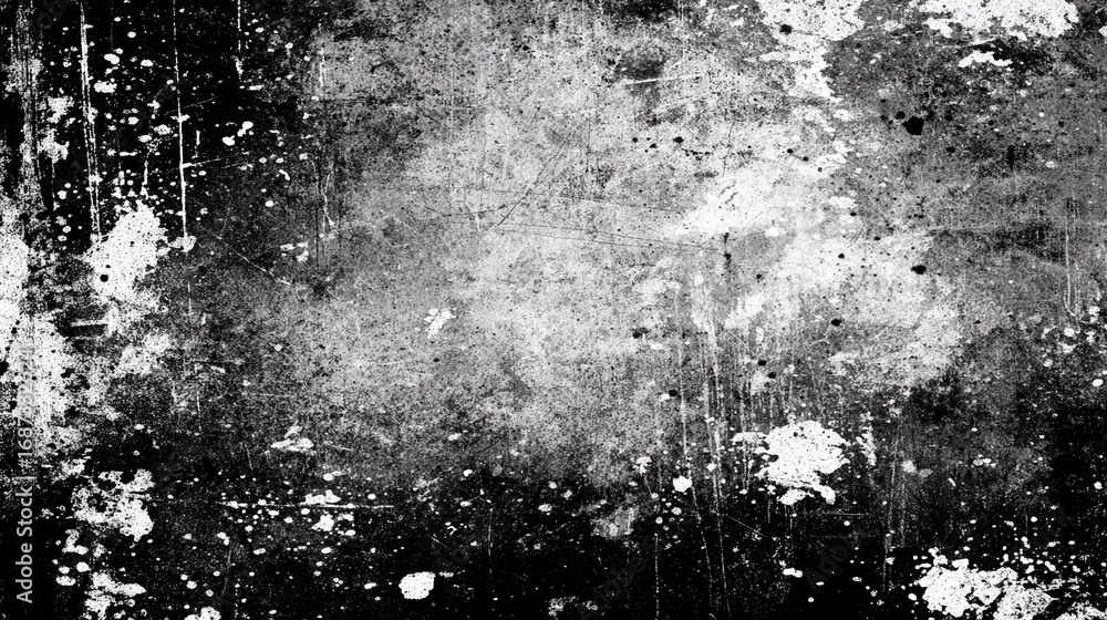 Poster grunge texture black white abstract background distressed surface design element