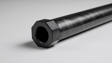 Beautiful photo of our primary product is a 36 inch poster tube with a 4.5 inch exterior diameter, made of smooth abs plastic on the inside and a gloss carbon fiber layer on the.