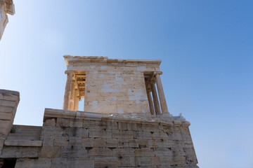 Temple of Athena Nike on the Acropolis of Athens, Greece