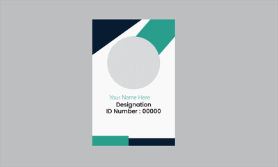 corporate id card design