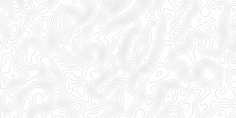 Abstract minimal The pattern discovery vector topo map creative discovery White wave grid stripe line map topography. vector geographic contour mounted map background.	