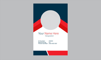 corporate id card design