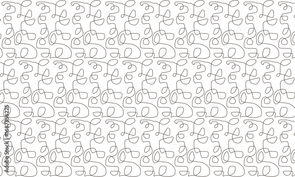 Aufkleber abstract line pattern vector background design for textile, wallpaper, and creative projects with a 