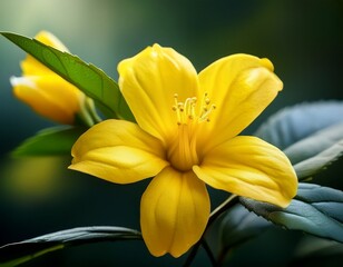Fototapeta premium yellow jessamine flower
