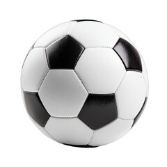 Naklejka premium Soccer ball, black and white (1)