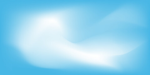 Silver foil background with metal mirror texture. blue gradient surface with light gloss simple abstract