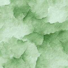 Obraz premium Abstract watercolor texture with soft green tones and organic shapes creating a calm natural background for design projects and artistic inspiration