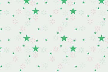 Moody Color Blocks and Holiday Doodle Accents Christmas Seamless Pattern Soft Ornaments stars