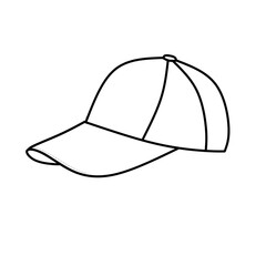 baseball cap vector illustration
