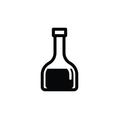 Set of Laboratory Flasks Icon for Science, Experiment, Chemistry, and Education