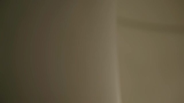 Architectural closeup of curved wall with continuous fullwall skim coat plaster finish emphasizing fluidity and modern design with smooth texture.
