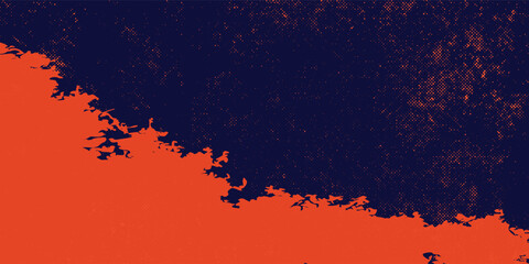 Abstract grunge speed lines style dark blue and light color halftone banner design template. vector