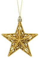 Fototapeta premium Golden Lattice Star