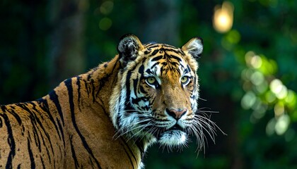 Obraz premium Tiger portrait in forest
