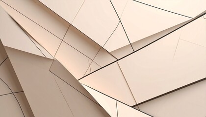 Abstract geometric shapes design