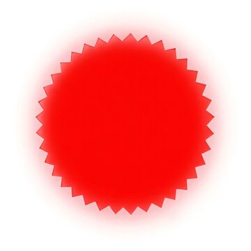 blank red seal