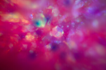 Abstract macro of sparkling vibrant glitter.