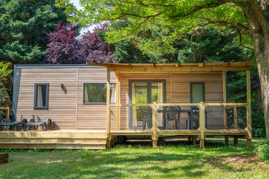 Un mobilhome de camping