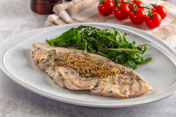 Dietary healthly food - turkey sous-vide