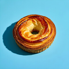 Delicious golden pastry with flaky layers, a sweet treat for any occasion