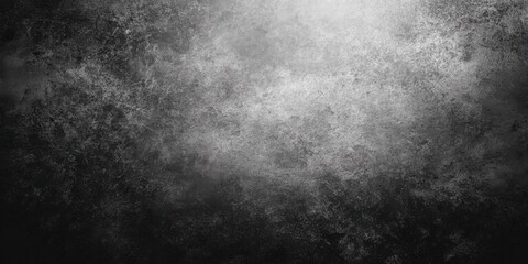 Fototapeta premium Textured grayscale backdrop with a light source