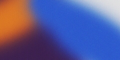 Abstract Gradient with Orange Blue and Purple Colors