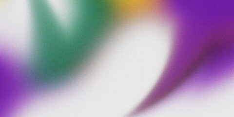 Soft Gradient Swirls of Purple Green and Yellow abstract