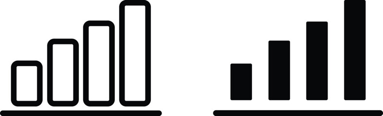 Financial Growth Bar Chart Icon