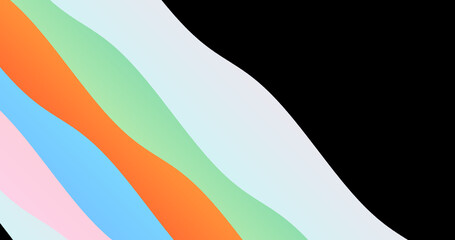 Colorful wavy transition elements pack for coporate office meetings, ppt. Presentation video transition slow element waves moving. Paper satin cloth moving, creative. Abstract shiny curvy swirls.