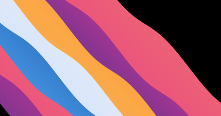 Colorful wavy transition elements pack for coporate office meetings, ppt. Presentation video transition slow element waves moving. Paper satin cloth moving, creative. Abstract shiny curvy swirls.