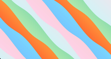 Colorful wavy transition elements pack for coporate office meetings, ppt. Presentation video transition slow element waves moving. Paper satin cloth moving, creative. Abstract shiny curvy swirls.