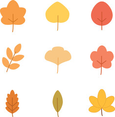 2025 Fall, 2025 Autumn, fall leaves, autumn leaves, fall foliage, autumn season, 25FW, 2025FW, foliage vector, autumn design