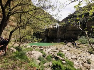 river in the mountains
