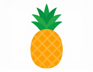 Pineapple Vector Illustration